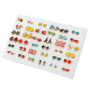 Women Acrylic Crystal Stud Earrings Set: Trendy Small Studs for Fashionable Women  ourlum.com 21  