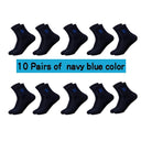 Chic Breathable Cotton Socks for Men 20 Pair Comfort Set