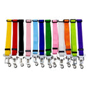 Adjustable Pet Car Seat Belt Harness for Small to Medium Dogs - Travel Safety Leash Clip - Choose from 13 Vibrant Colors  ourlum.com   