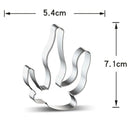 Stainless Steel Dolphin and Crab Cookie Cutter Set Eco Friendly