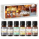 EUQEE 6pcs Set Fragrance Oil Gift Kit For Diffuser Oils