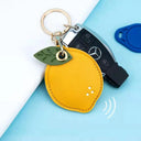 Strawberry Lemon Airtag Case: Cute GPS Anti-lost Keychain Protects Pet Collar  ourlum.com   