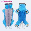 Winter Warm Waterproof Reflective Dog Jumpsuit for Small Dogs