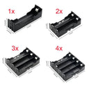 Customizable DIY ABS 18650 Battery Holder Cases 1 to 4 Slot