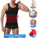 Men's Slimming Compression Shirt for Abs and Gynecomastia Support