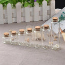 50pcs 10ml 15ml 20ml 25ml 30ml 40ml Glass Bottles with Cork