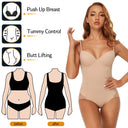 Slimming Women’s Bodysuit Shapewear with Built-In Bra for Tummy Control & Comfort