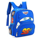 Hot kindergarten cartoon Travel bag 3D waterproof 95 car boys 2-5 years old children backpack  ourlum.com Color 02  