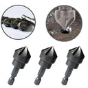 6 Flute Chamfer Drill Bit - Precision Woodworking Tool  ourlum.com   