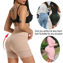 High Waist Lace Body Shaper Shorts Tummy Control Slimming