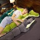 80-180cm Simulation Crocodile Plush Toys Long Pillow Doll