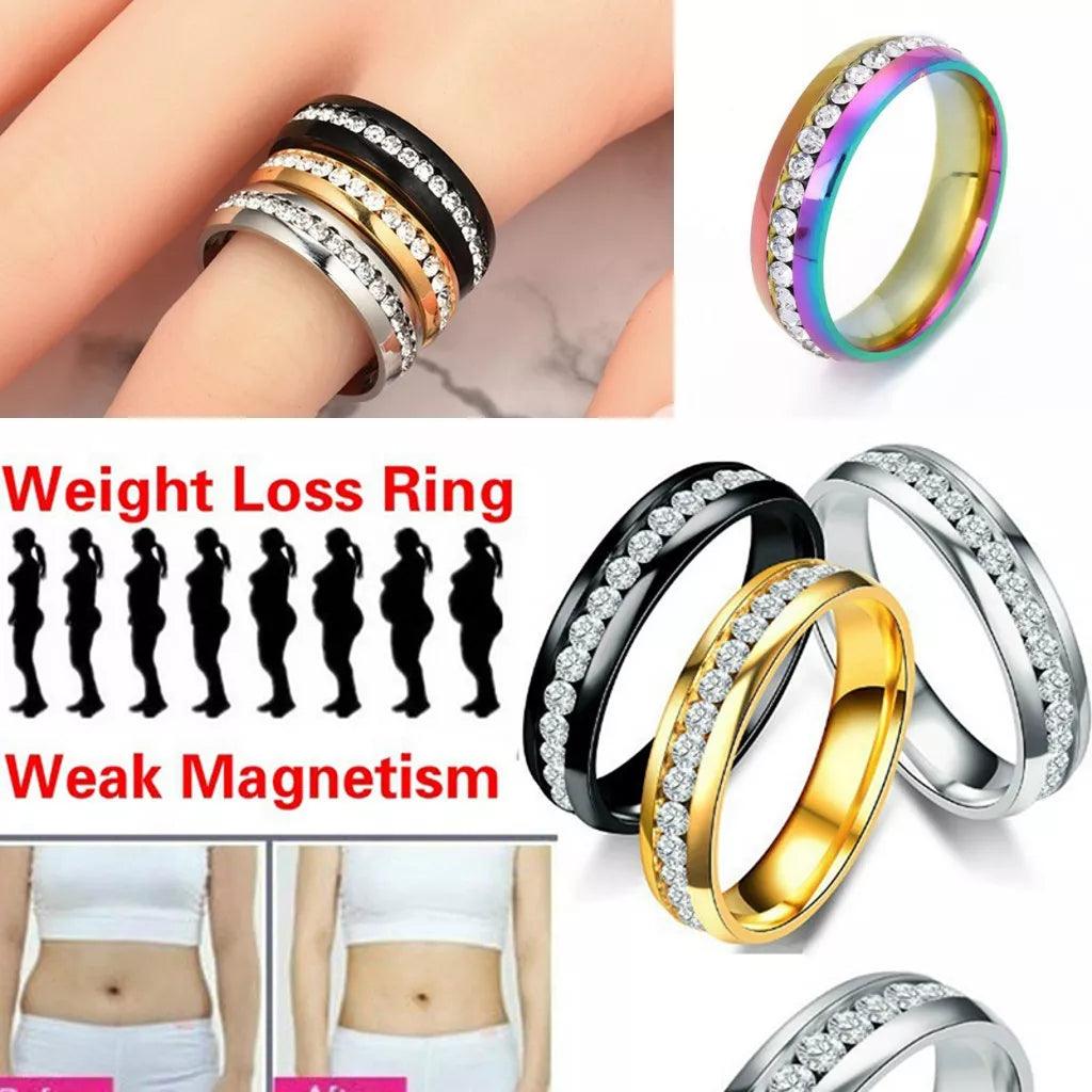 Slimming Magnetic Weight Loss Ring String Stimulating Acupoints Gallstone Ring Fitness Reduce Weight Ring Health Care Rings  ourlum.com   