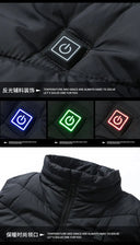 Men's High Quality Heated Vest Graphene USB Heating Jacket