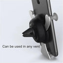 Gravity Car Phone Holder Air Vent Clip: Sturdy Hands-Free Device Mount  ourlum.com   