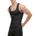 Men's Slimming Body Shaper Corset Vest Shirt Compression