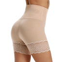 High Waist Lace Body Shaper Shorts Tummy Control Slimming