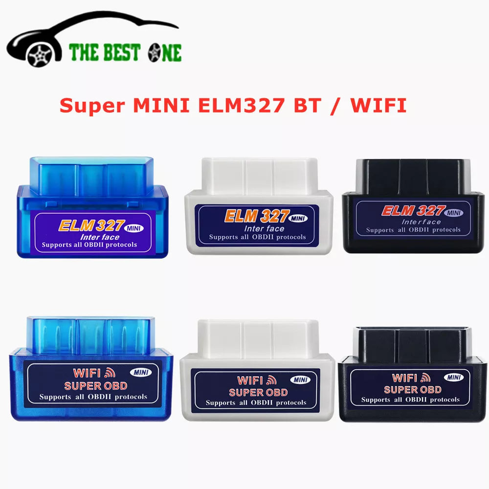 Super Mini ELM327 Bluetooth OBD2 Car Scanner Diagnostic Tool  ourlum.com   