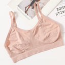 Sleek Seamless Push-Up Tube Top Bra for Women - Comfort and Style Combo  Our Lum no pad pink L 