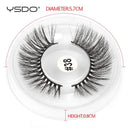 YSDO Wholesale False Lashes 4/10/20/30/50/100 Pairs 3D Mink Lashes Natural Soft Fluffy Eyelashes Volume Makeup Faux Cils In Bulk