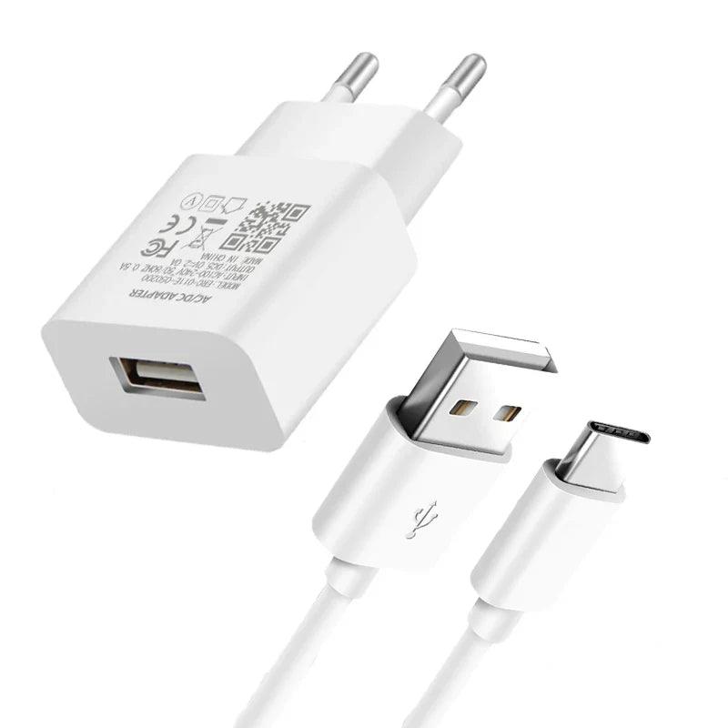 For Xiaomi Mi Poco M3 Redmi 9 9T Note 9T 8T 9S 9 8 Pro 8A 8 5V 2A Wall Charger Phone Adapter Power Bank USB Type-C Cable Charger  ourlum.com   