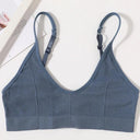 Ultimate Comfort Seamless Tube Tops Bralette - Chic and Stylish Lingerie for Women  Our Lum blue M 