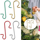 Christmas Ornament Metal S-Shaped Hooks: Enhance Holiday Decor with Ease  ourlum.com   