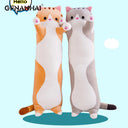 1pc 50-130CM Kawaii Long Animal Cat Plush Toys Pillows