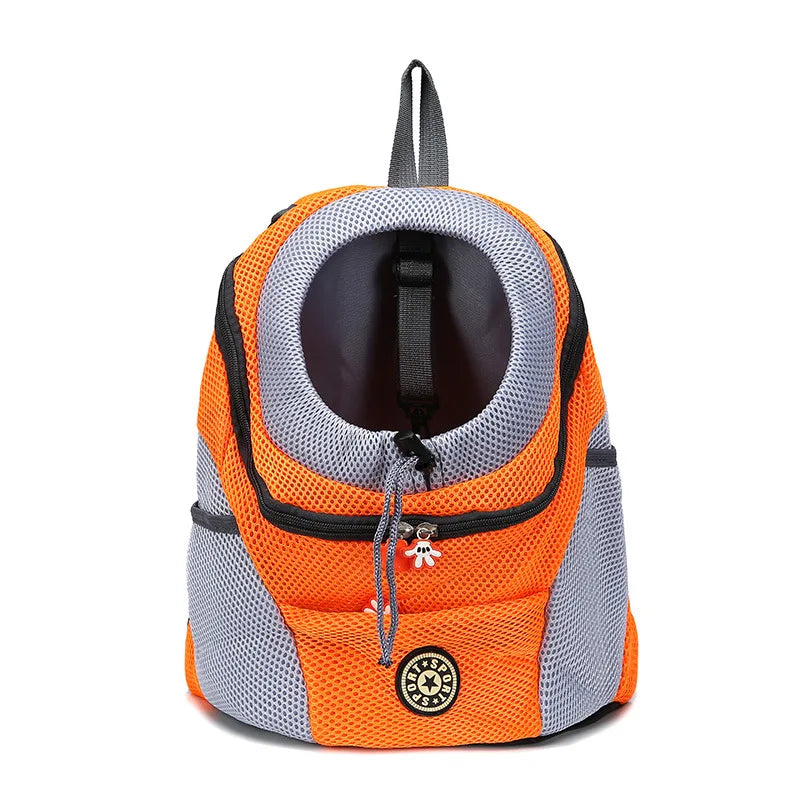 Double Shoulder Pet Carrier Backpack: Unleash Adventures with Comfort & Style  ourlum.com 2 30x34x16 cm 