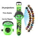 3D Superheroes Interactive Watch: Disney Cartoon Timepiece  ourlum.com 17  