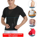 Men's Compression Shapewear Shirt for Tummy Control Fit