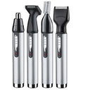 6650 4in1 Rechargeable Nose Ear Hair Trimmer Kit