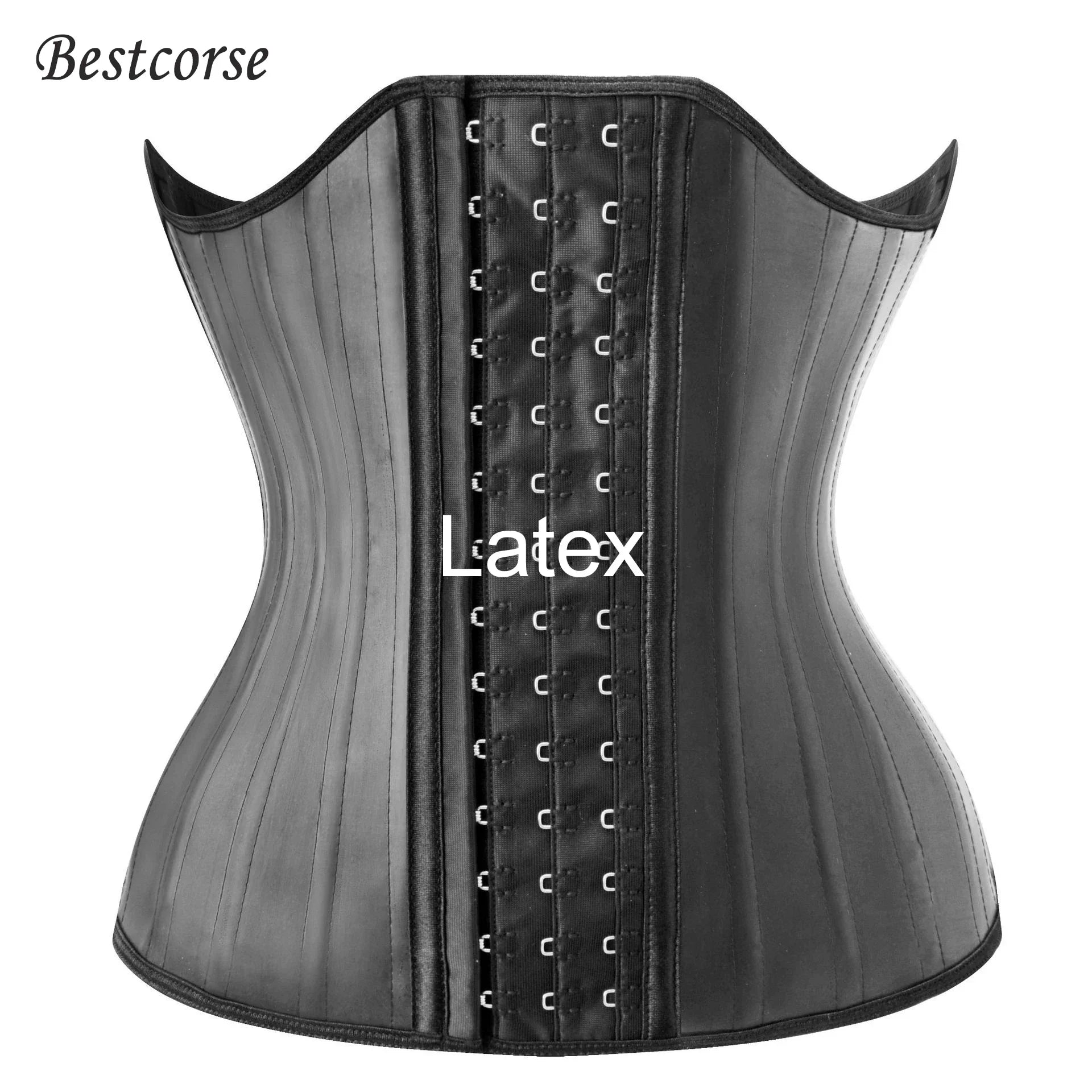 XXS XS 25 Steel Bone Latex Waist Trainer Body Shaper Tummy Slimmer Stomach Belt Belly Hourglass Girdle Corset Women Plus Size