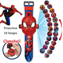 3D Superheroes Interactive Watch: Disney Cartoon Timepiece  ourlum.com   