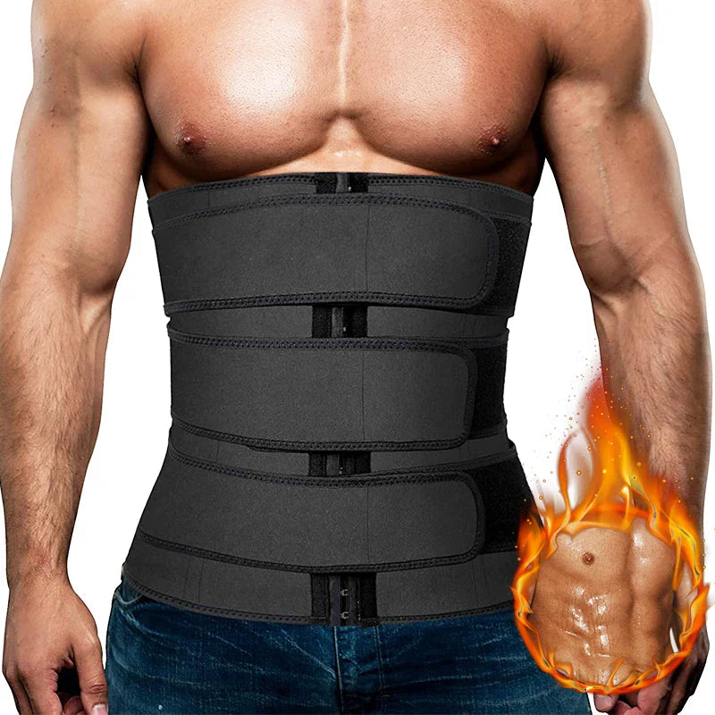 Men’s Neoprene Waist Trainer for Effective Tummy Control & Slimming Support