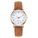 2022 New Watch Women Fashion Casual Leather Belt Quartz Clock