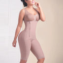 Women’s Postpartum Tummy Control Bodysuit with Side Zipper