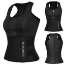 Mens Waist Trainer Vest Slimming Body Shaper Workout Tank