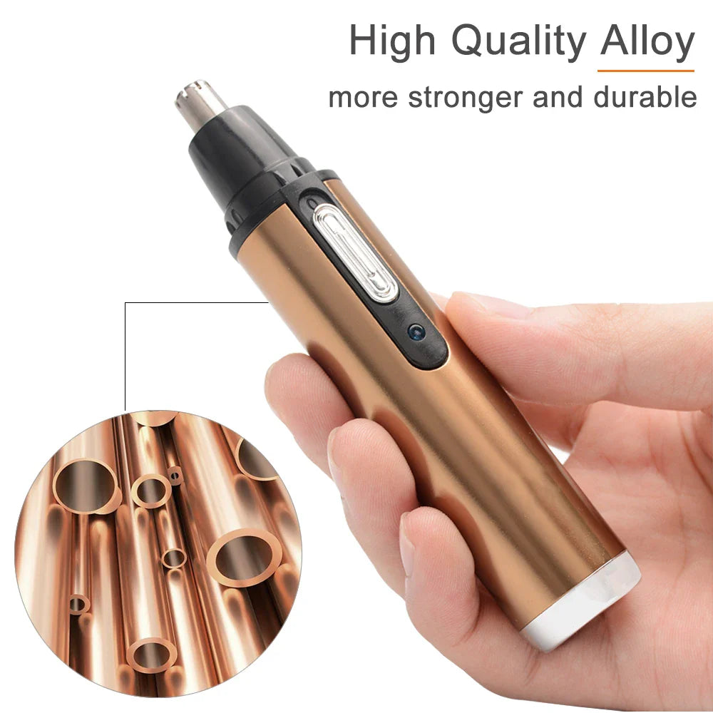 Electric Nose Hair Trimmer Rechargeable Nose Trimmer Men Shaver Razor Women Epilator Cutter Waterproof