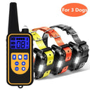 800m Waterproof Anti Bark Dog Training Collar with Remote Control  ourlum.com For 3 dogs US Plug United State