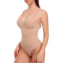 Women's Body Shaper Bodysuit with Padded Bra Support