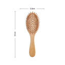 Bamboo Hair Comb: Healthier Hair Scalp Growth Massage Brush