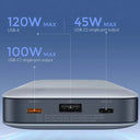 ZMI QB826 QB826G 25000mAh Power Bank No.20 120W 100W 65W Fast Charging for Laptop Macbook  Phone PS5 Switch  ourlum.com   