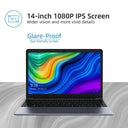  HeroBook Pro Laptop: Powerful Intel Processor, 8GB RAM, 256GB SSD  ourlum.com   