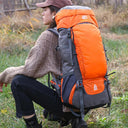 90L 80L 65L Camping Backpack Large Capacity Waterproof Bag