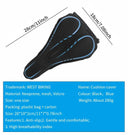 Comfortable 3D Gel Bicycle Saddle Cover for Mountain Bikes