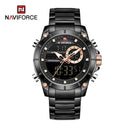 NAVIFORCE Stylish Quartz Men's Sports Watch Luxury Military Timepiece