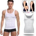 Men's Slimming Compression Shirt for Abs and Gynecomastia Support