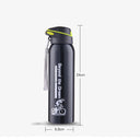 500ML Insulated Stainless Steel Bike Water Bottle with Straw - Double Walled Vacuum Flask for Cycling and Outdoor Activities