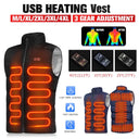 9 Heated Vest Zones Electric Heated Jackets For Men Women