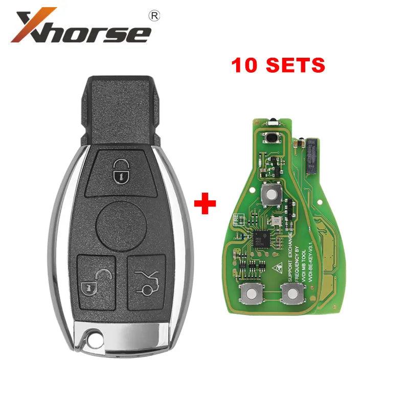 Xhorse Key XNBZ01EN Xhorse VVDI BE Key Pro Improved Version Can Choose Shell 3 Button for Mercedes Benz Assembling